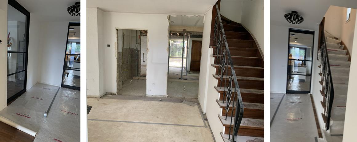 Grootschalig sloopwerk verbouwing