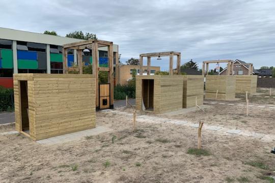 Plaatsen van schuttingen en poorten